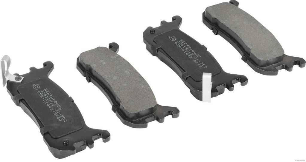 Jeu de 4 plaquettes de frein HERTH+BUSS JAKOPARTS J3613012