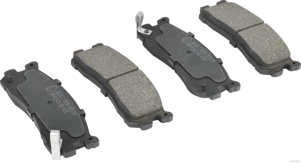 Jeu de 4 plaquettes de frein HERTH+BUSS JAKOPARTS J3613013