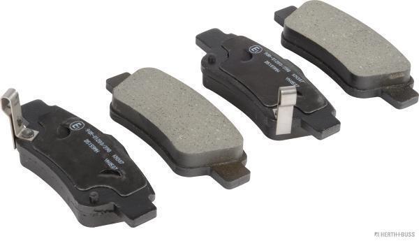 Jeu de 4 plaquettes de frein HERTH+BUSS JAKOPARTS J3614016