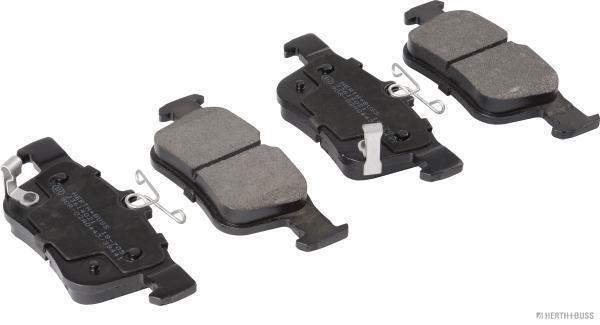 Jeu de 4 plaquettes de frein HERTH+BUSS JAKOPARTS ref. J3614021