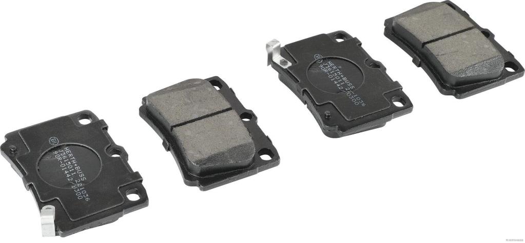 Jeu de 4 plaquettes de frein HERTH+BUSS JAKOPARTS J3615011