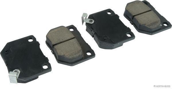 Jeu de 4 plaquettes de frein HERTH+BUSS JAKOPARTS J3617004