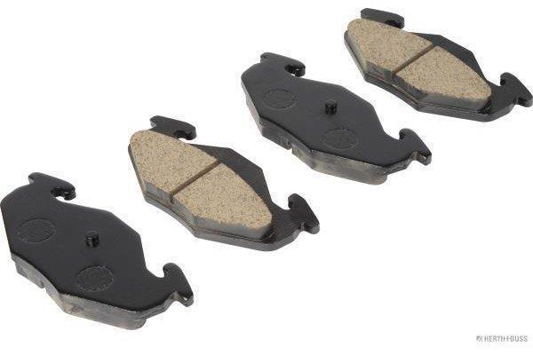 Jeu de 4 plaquettes de frein HERTH+BUSS JAKOPARTS J3618001