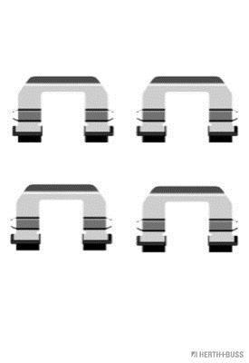 Kit d'accessoires pour plaquette de frein à disque HERTH+BUSS JAKOPARTS J3660306