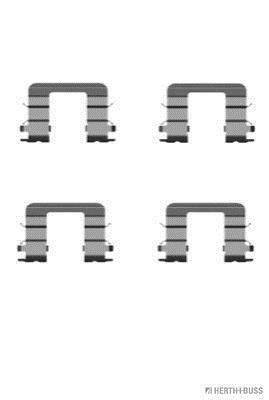 Kit d'accessoires pour plaquette de frein à disque HERTH+BUSS JAKOPARTS J3660307