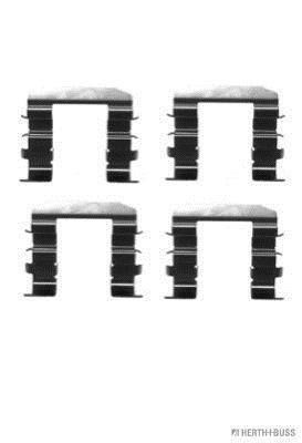 Kit d'accessoires pour plaquette de frein à disque HERTH+BUSS JAKOPARTS J3660309
