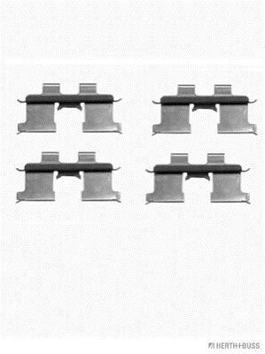 Kit acessórios de pastilhas de travão HERTH+BUSS JAKOPARTS ref. J3660505