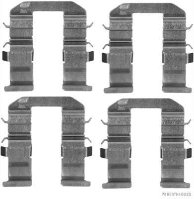 Kit d'accessoires pour plaquette de frein à disque HERTH+BUSS JAKOPARTS J3660516