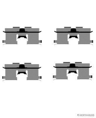 Kit acessórios de pastilhas de travão HERTH+BUSS JAKOPARTS ref. J3660902