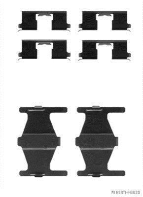 Kit acessórios de pastilhas de travão HERTH+BUSS JAKOPARTS ref. J3661007