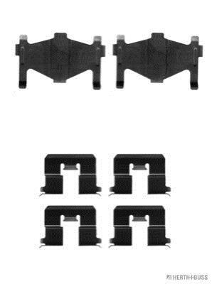 Kit acessórios de pastilhas de travão HERTH+BUSS JAKOPARTS ref. J3661008