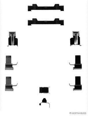 Kit acessórios de pastilhas de travão HERTH+BUSS JAKOPARTS ref. J3662006