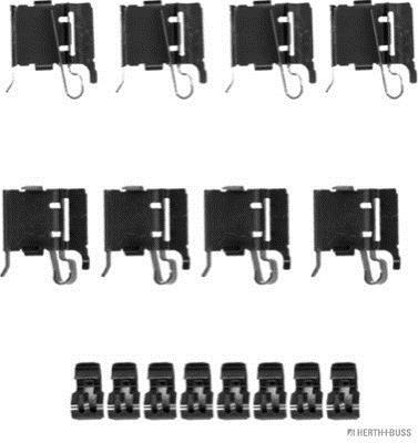 Kit d'accessoires pour plaquette de frein à disque HERTH+BUSS JAKOPARTS J3662039