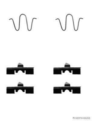 Kit acessórios de pastilhas de travão HERTH+BUSS JAKOPARTS ref. J3663009