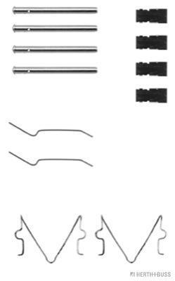 Kit d'accessoires pour plaquette de frein à disque HERTH+BUSS JAKOPARTS J3663010