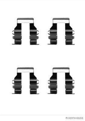 Kit d'accessoires pour plaquette de frein à disque HERTH+BUSS JAKOPARTS ref. J3665009