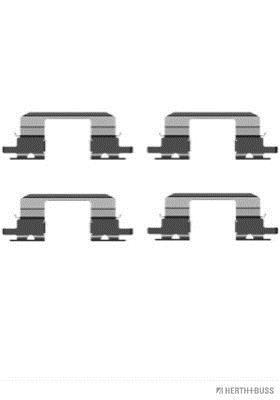 Kit d'accessoires pour plaquette de frein à disque HERTH+BUSS JAKOPARTS J3667002