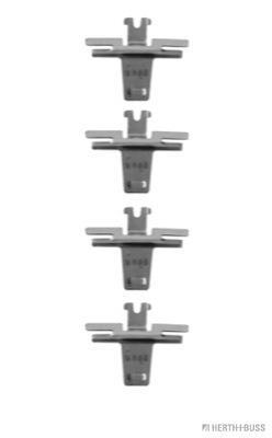 Kit d'accessoires pour plaquette de frein à disque HERTH+BUSS JAKOPARTS J3668000