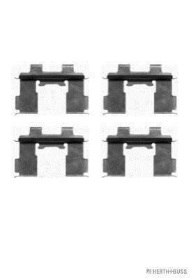 Kit acessórios de pastilhas de travão HERTH+BUSS JAKOPARTS ref. J3668005