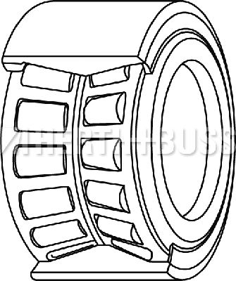 Cojinete de rueda HERTH+BUSS JAKOPARTS ref. J4717007