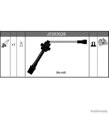 Juego de cables de encendido HERTH+BUSS JAKOPARTS ref. J5383028