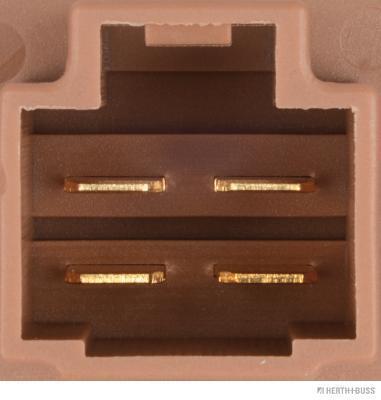 Résistance, pulseur d'air habitacle (Élément de commande, chauffage/ventilation) HERTH+BUSS JAKOPARTS ref. J5570508