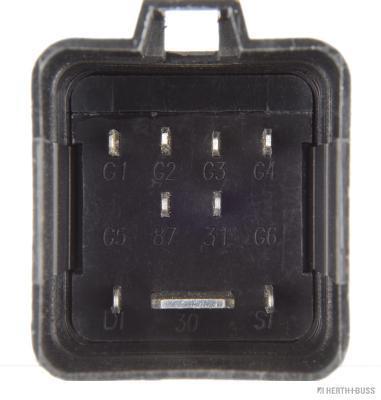 Boîtier de préchauffage (Relais de préchauffage) HERTH+BUSS JAKOPARTS ref. J5720904