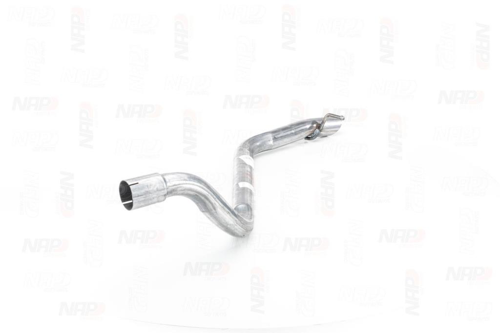 Tuyau d'échappement (Tuyau d'échappement) NAP carPARTS CAC10124