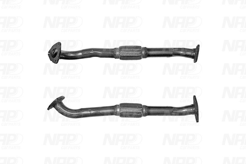 Tuyau d'échappement (Tuyau d'échappement) NAP carPARTS CAC10214