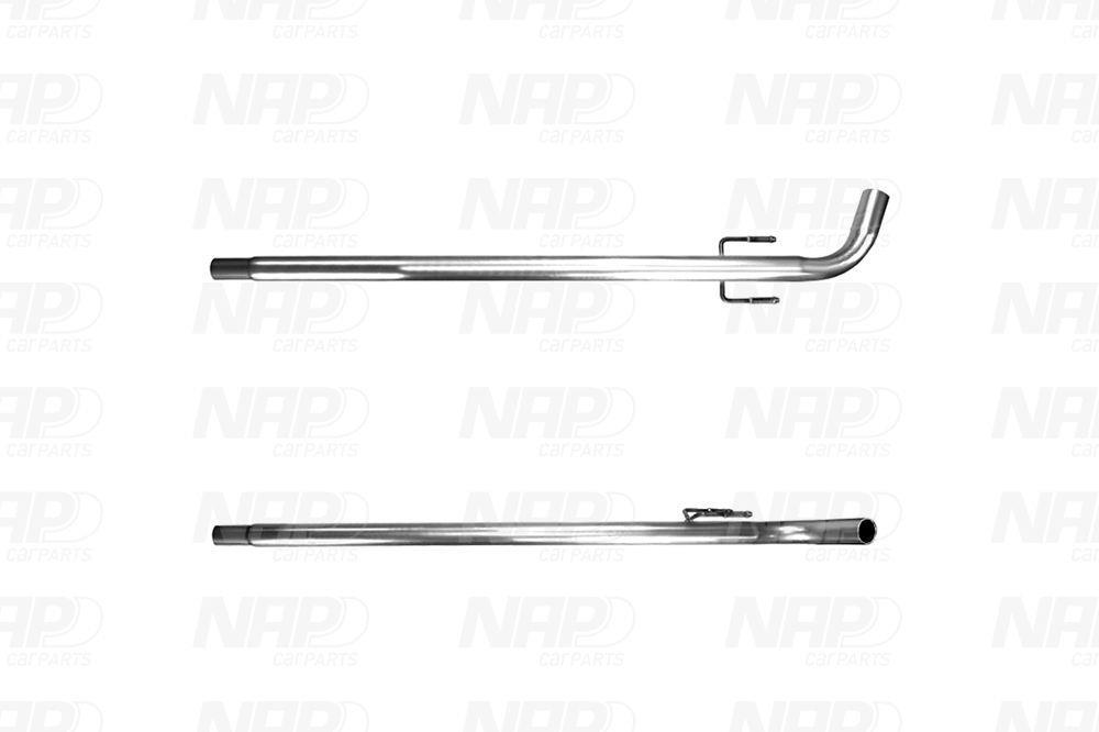Tuyau d'échappement (Tuyau d'échappement) NAP carPARTS ref. CAC10375