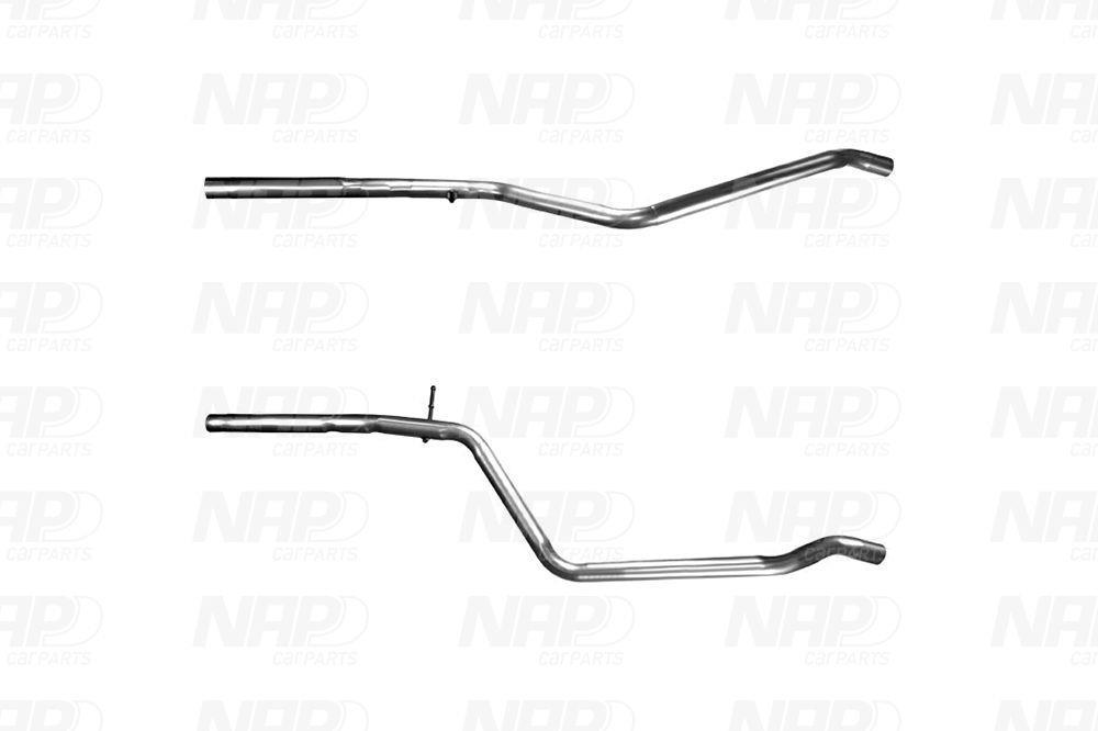 Tuyau d'échappement (Tuyau d'échappement) NAP carPARTS CAC10429