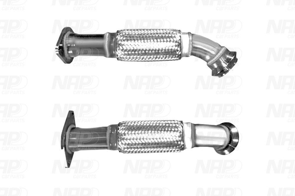 Tuyau d'échappement (Tuyau d'échappement) NAP carPARTS ref. CAC10458