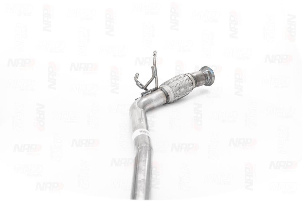 Tuyau d'échappement (Tuyau d'échappement) NAP carPARTS CAC10470