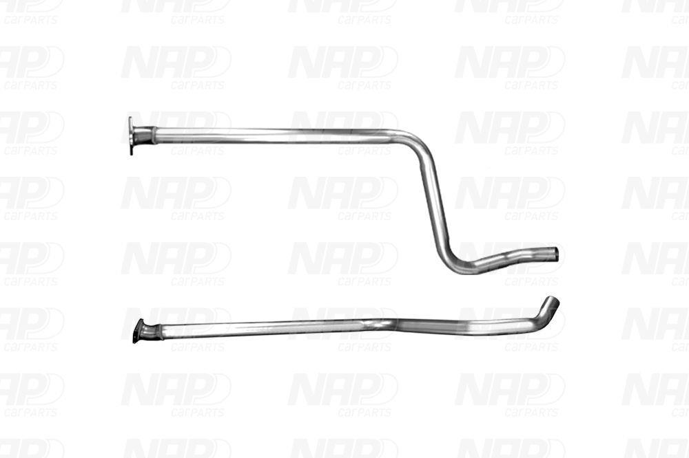 Tuyau d'échappement (Tuyau d'échappement) NAP carPARTS ref. CAC10528
