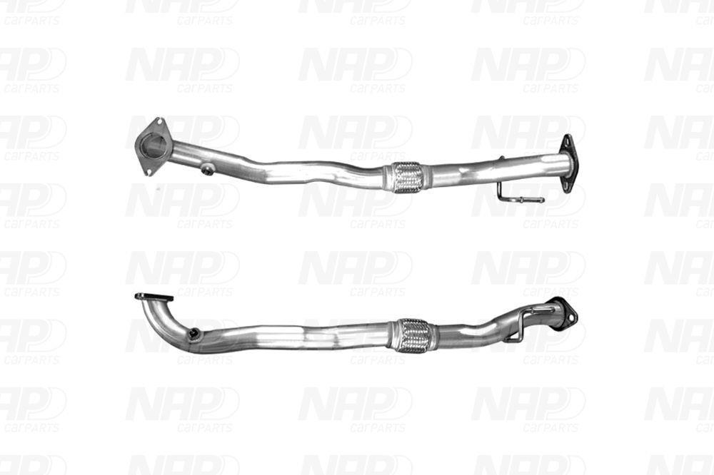 Tuyau d'échappement (Tuyau d'échappement) NAP carPARTS ref. CAC10538