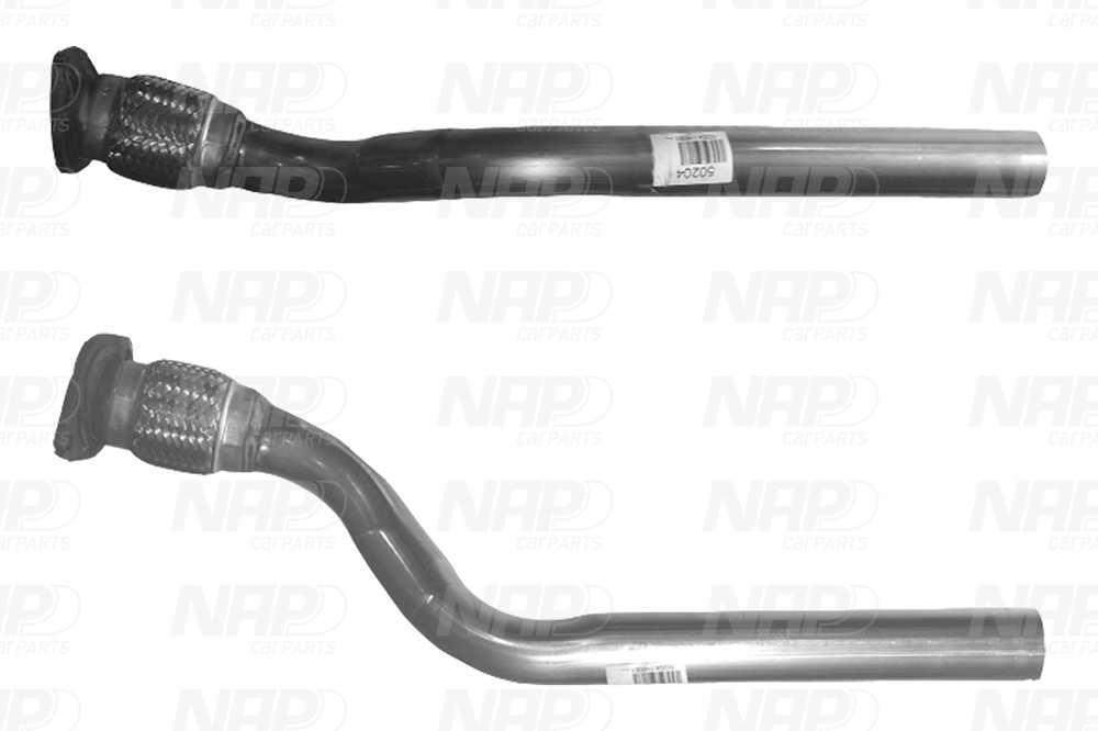 Tuyau d'échappement (Tuyau d'échappement) NAP carPARTS CAC10600