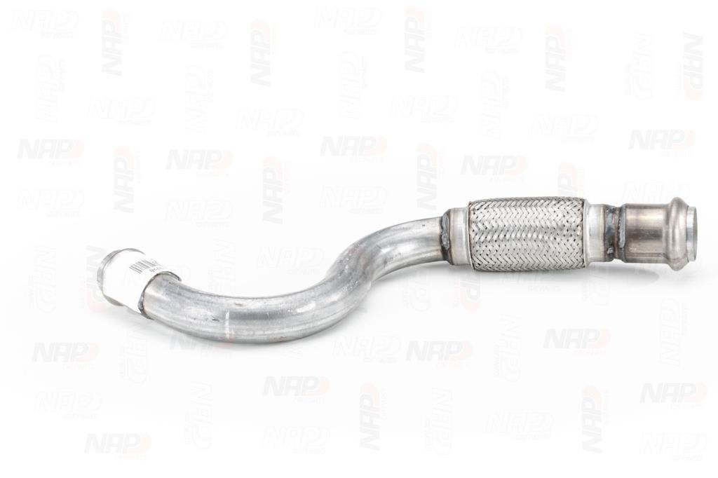 Tuyau d'échappement (Tuyau d'échappement) NAP carPARTS CAC10720