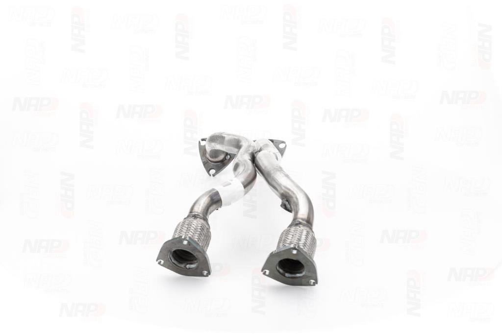 Tuyau d'échappement (Tuyau d'échappement) NAP carPARTS ref. CAF10404