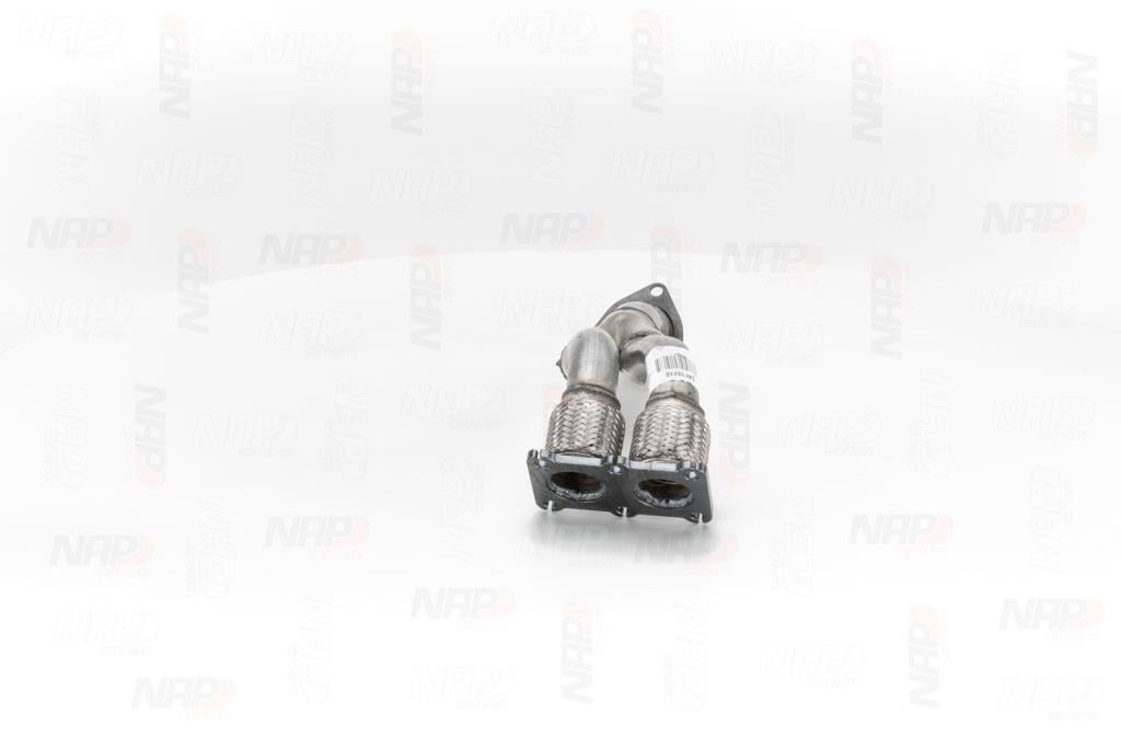 Tuyau d'échappement (Tuyau d'échappement) NAP carPARTS CAF10410