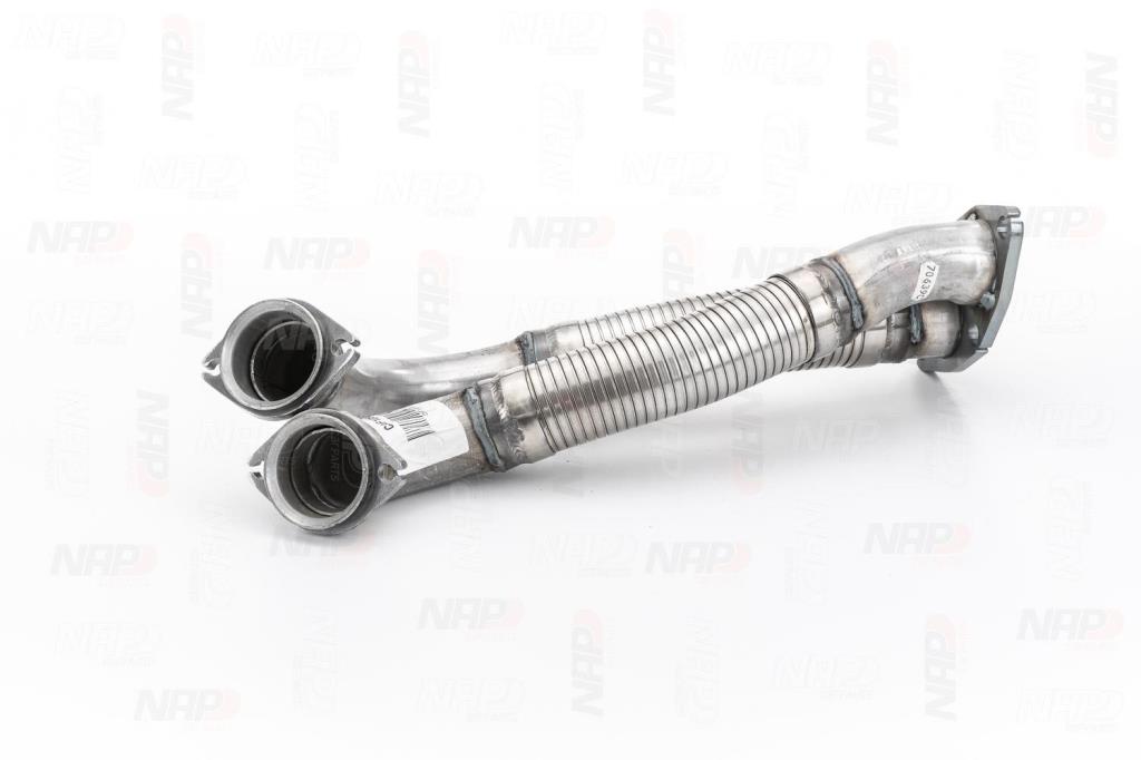 Tuyau d'échappement (Tuyau d'échappement) NAP carPARTS ref. CAF10509