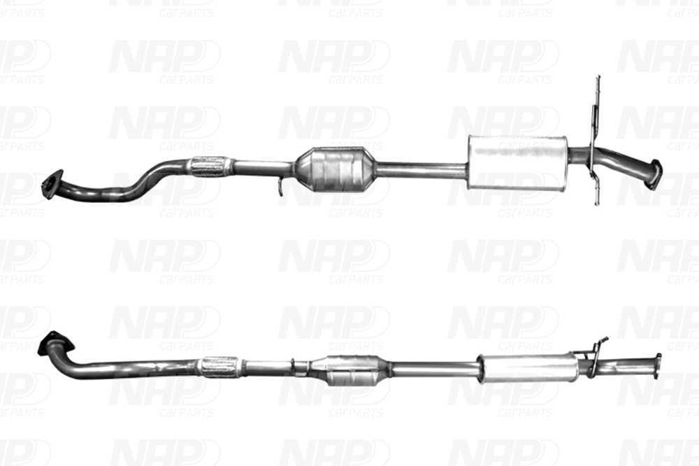Catalyseur (Pot catalytique) NAP carPARTS ref. CAK10347