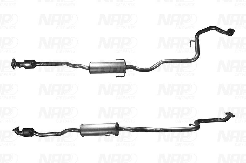 Catalyseur (Pot catalytique) NAP carPARTS ref. CAK11478
