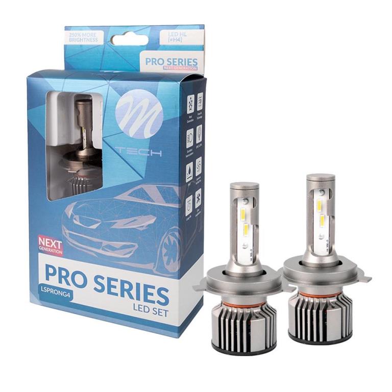 Ampoule LED Eclairage Avant MTECH H4 - ref. LSPRONG4