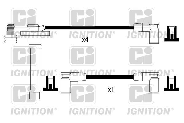 Juego de cables de encendido QUINTON HAZELL ref. XC1146