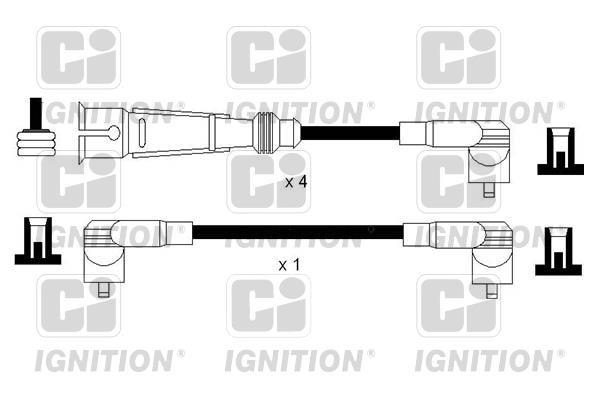 Juego de cables de encendido QUINTON HAZELL ref. XC1151