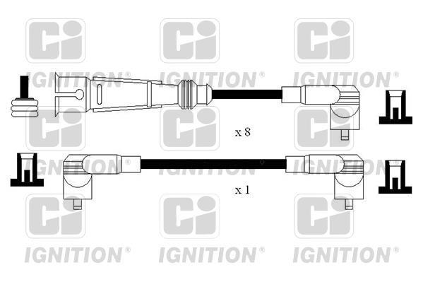 Juego de cables de encendido QUINTON HAZELL ref. XC1184