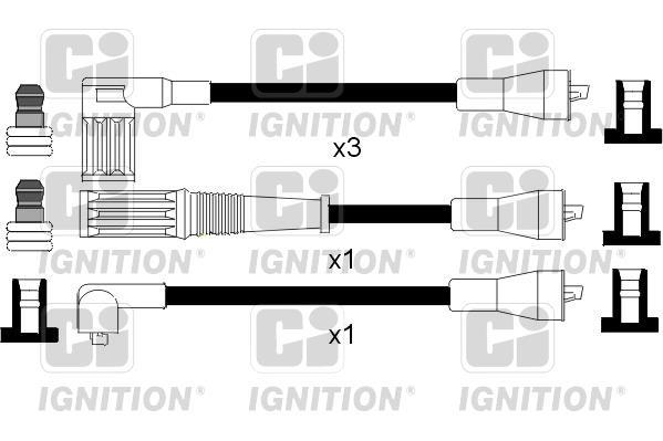 Juego de cables de encendido QUINTON HAZELL ref. XC181