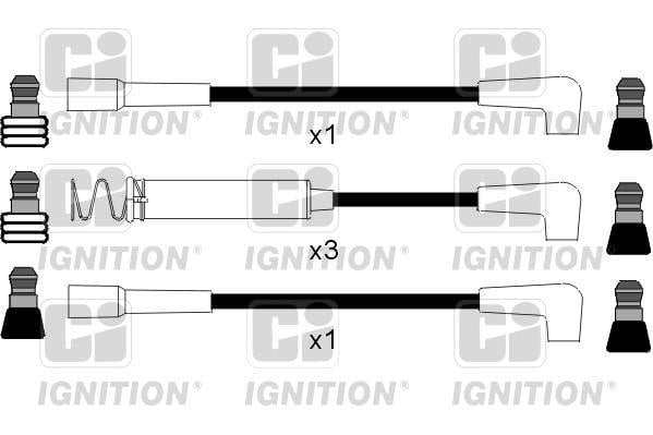 Juego de cables de encendido QUINTON HAZELL ref. XC237