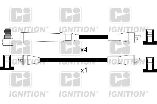 Juego de cables de encendido QUINTON HAZELL ref. XC265