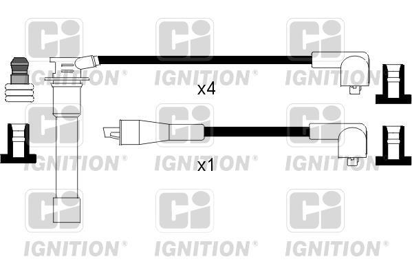 Juego de cables de encendido QUINTON HAZELL ref. XC821